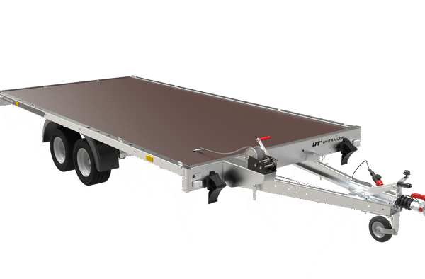 Remorque plate basculante 400×200 Uniplat 4020S P 2700 kg